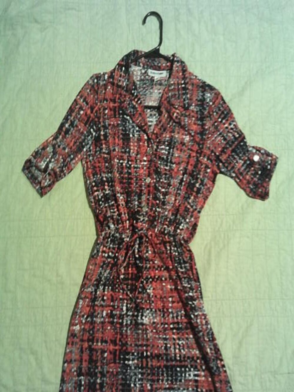 Shelby*Palmar red Mesh Dress